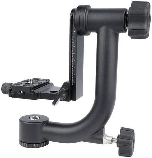 Alt view image 2 of 6 - YELANGU A17 Aluminum Alloy DSLR Camera Gimbal Tripod Head