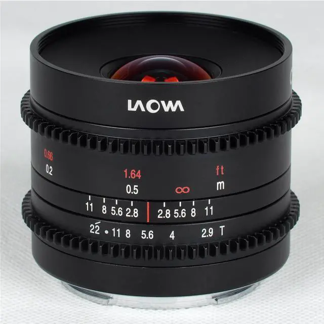 Alt view image 5 of 7 - Venus Laowa 9mm T2.9 Zero-D Cine Lens for Fujifilm X