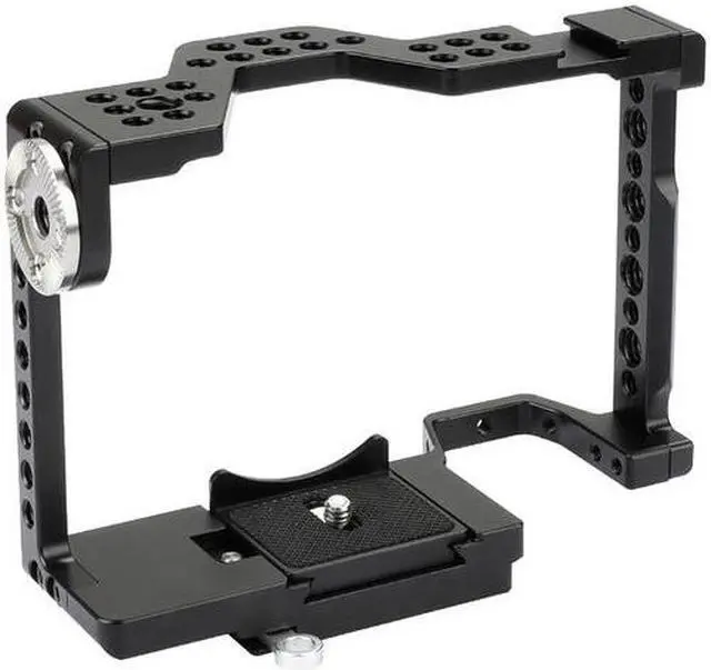Main image of CAMVATE CAMVATE Quick Release Camera Cage with Rosette Attachment for a7 II, a7R II, a7S IIÊîa7 III, a7R III, a9 Series
