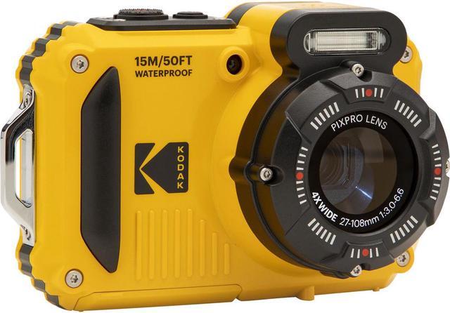 Alt view image 4 of 20 - KODAK PIXPRO WPZ2 Rugged Waterproof Shockproof Dustproof WiFi Digital Camera 16MP 4X Optical Zoom 1080P Full HD Video Vlogging Camera 2.7" LCD (Yellow)