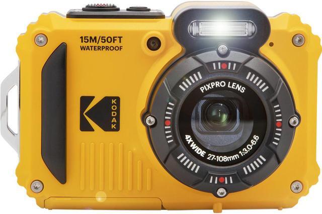 Alt view image 5 of 20 - KODAK PIXPRO WPZ2 Rugged Waterproof Shockproof Dustproof WiFi Digital Camera 16MP 4X Optical Zoom 1080P Full HD Video Vlogging Camera 2.7" LCD (Yellow)