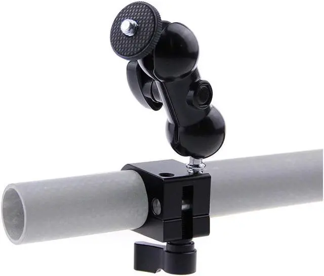 Alt view image 5 of 6 - CAMVATE Monitor Mount with Ball Head and 25mm Rod Clamp for DJI Ronin-M, Black Knob