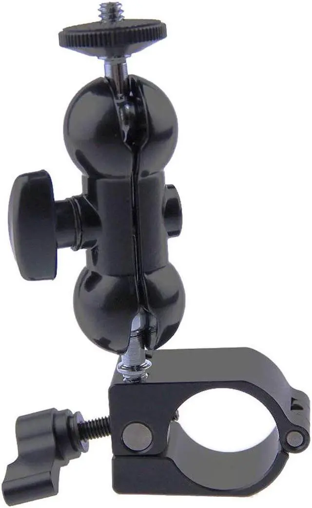 Alt view image 2 of 6 - CAMVATE Monitor Mount with Ball Head and 25mm Rod Clamp for DJI Ronin-M, Black Knob