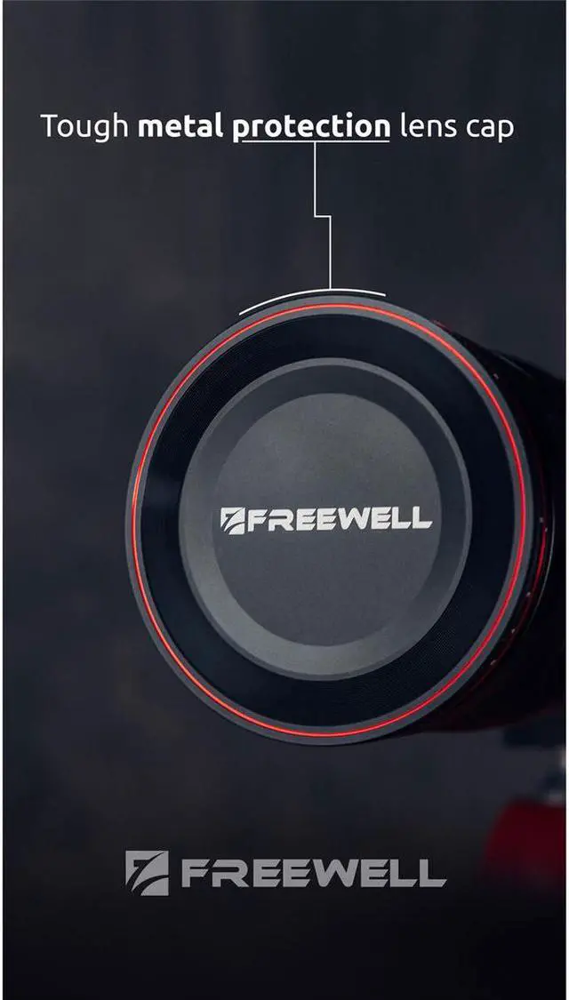Alt view image 3 of 6 - Freewell 82mm Threaded Hard Stop VND All Day Filter, 2 to 5 Stop and 6 to 9 Stop