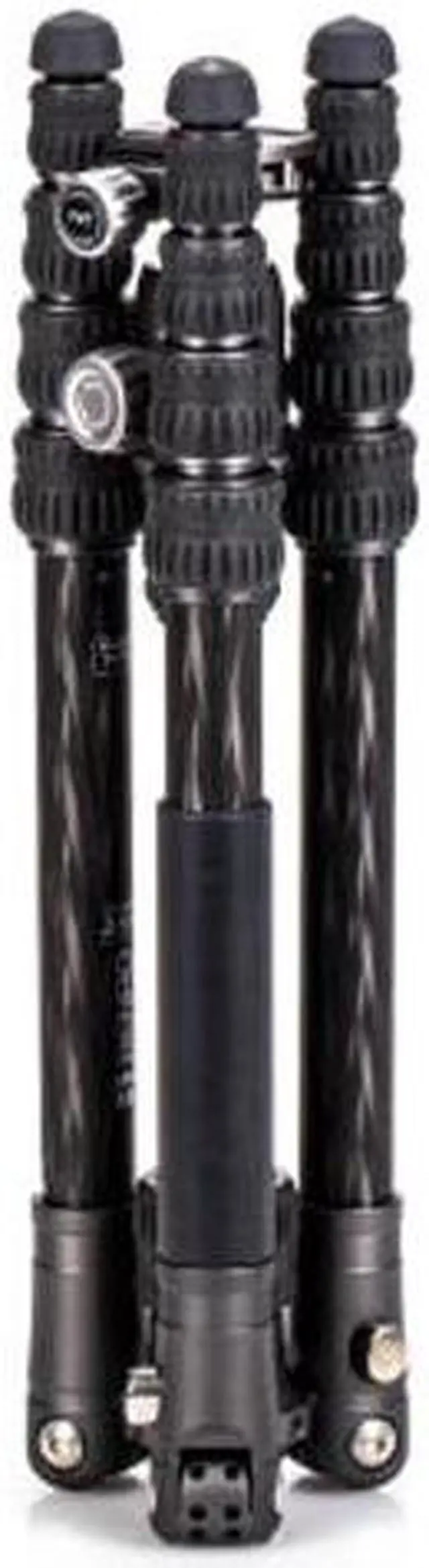Alt view image 2 of 20 - Benro FBAT15CVX20 Bat #1 Series Carbon Fiber Travel Tripod with VX20 Ball Head (65.2")