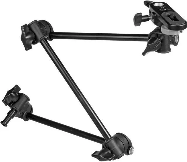 Alt view image 5 of 9 - Manfrotto 196B-3 3-Section Articulated Arm Set and Camera Bracket