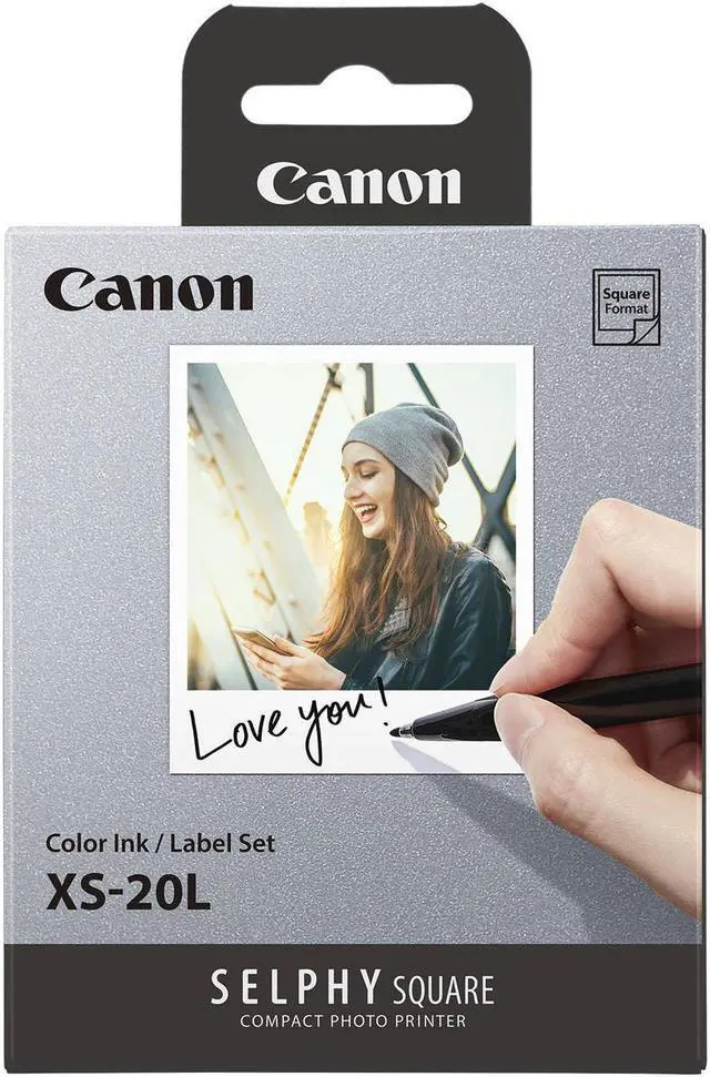 Alt view image 2 of 3 - Canon SELPHY Color Ink/Label XS-20L Set, 20 Sheets #4119C001