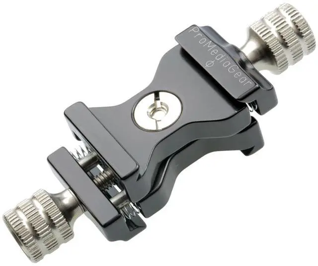 Alt view image 2 of 6 - ProMediaGear CD40  Compatible Back-to-Back QR Clamps