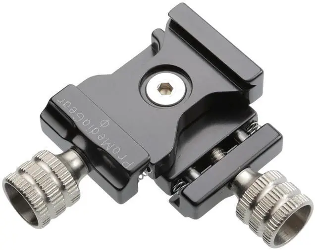Alt view image 3 of 6 - ProMediaGear CD40  Compatible Back-to-Back QR Clamps
