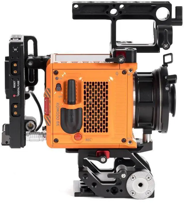 Alt view image 4 of 4 - Wooden Camera Battery Slide Pro V-Mount for RED KOMODO Camera