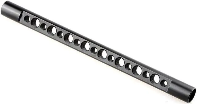 Alt view image 2 of 4 - CAMVATE 15mm Cheese Rod with 1/4" and 3/8" Threaded Holes for DSLR Rigs Camera Video Cage, 7.8" Long
