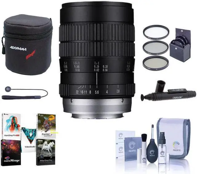Main image of Venus Laowa 60mm F/2.8 Ultra Macro Manual Focus Lens Canon EF Mount W/Free ACC