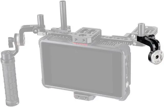 Alt view image 5 of 6 - CAMVATE ARRI Rosette Mount M6 Female Thread Adapter with 15mm Rod Clamp