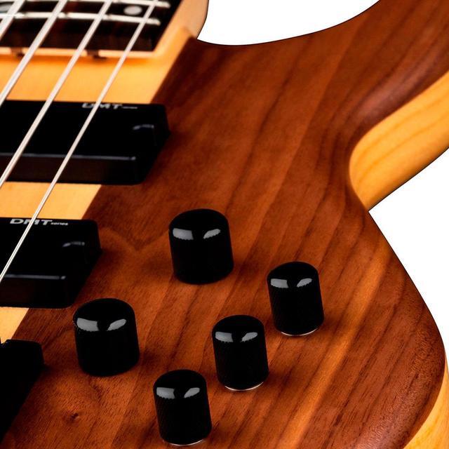 Alt view image 5 of 5 - Dean Guitars Edge Pro 5-String Electric Bass Guitar, Ebony Fretboard, Walnut Satin Natural