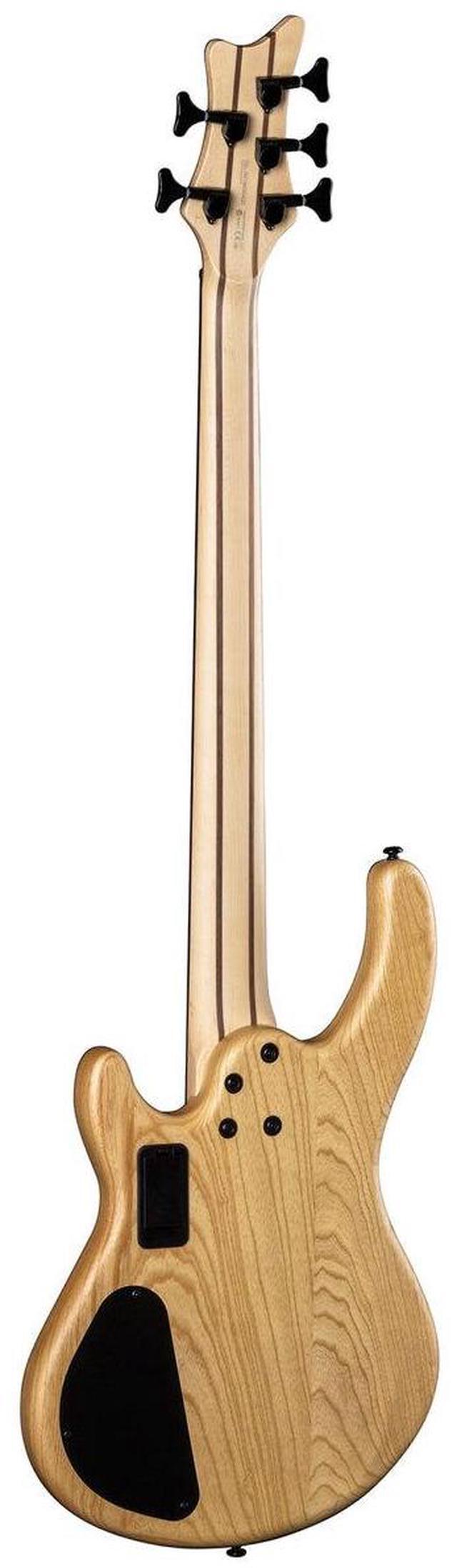 Alt view image 2 of 5 - Dean Guitars Edge Pro 5-String Electric Bass Guitar, Ebony Fretboard, Walnut Satin Natural
