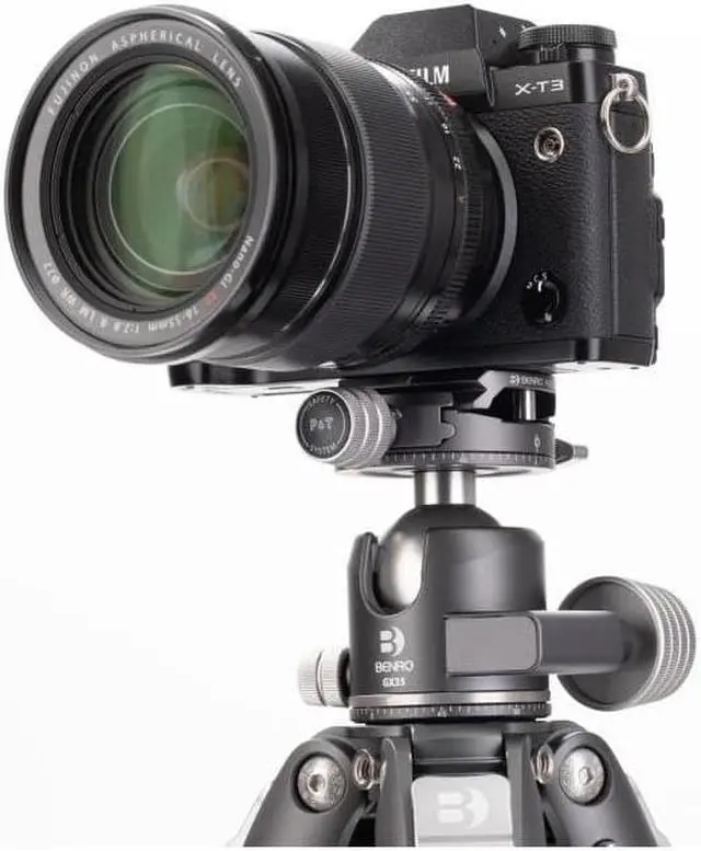 Alt view image 2 of 7 - Benro GX35 Three Series Arca-Swiss Style Low Profile Aluminum Ballhead