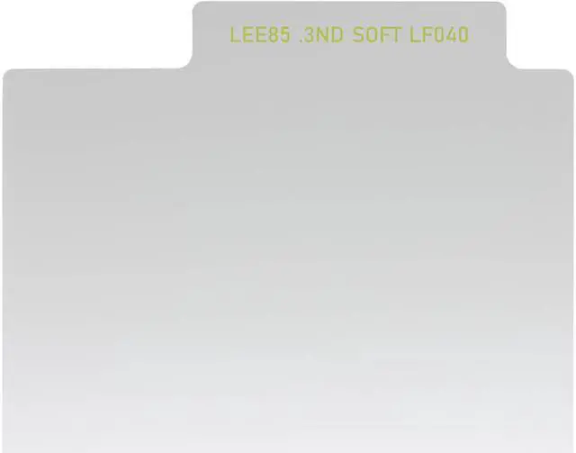 Alt view image 3 of 5 - Lee Filters LEE85 85x115mm Neutral Density Soft Grad Resin Filter Set #L85NDGSS