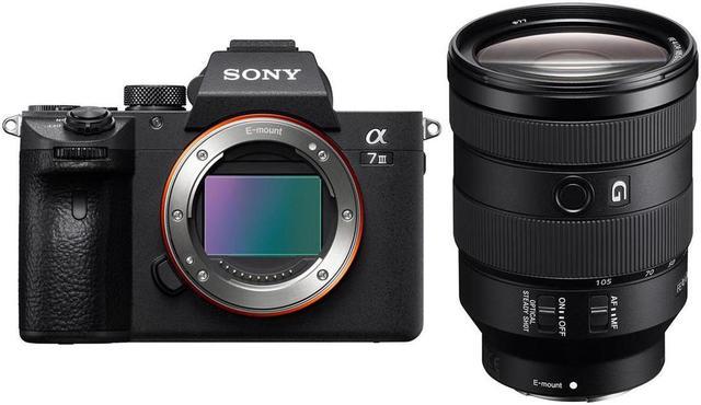 Sony Alpha a7 III 24MP UHD 4K Mirrorless Camera W/FE 24-105mm f/4 G E-Mount  Lens 