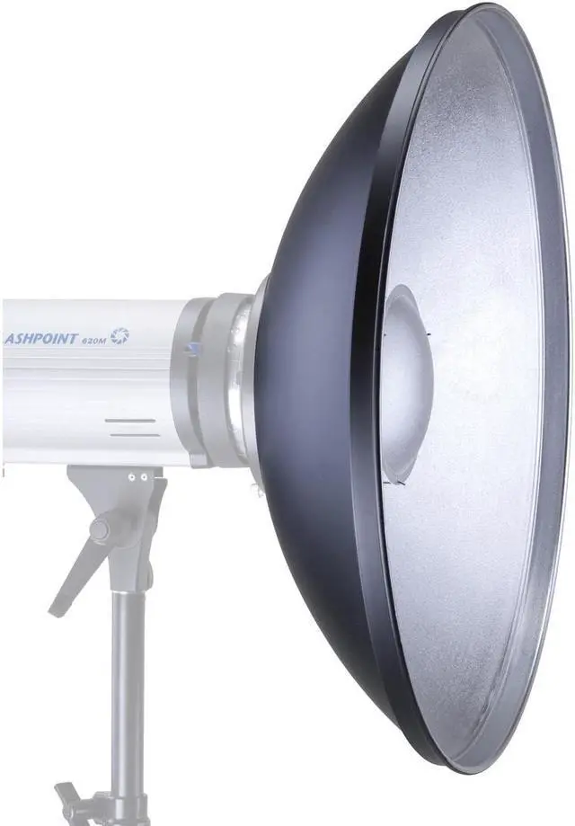 Alt view image 4 of 7 - Glow 22" Silver Beauty Dish for Hensel Mount #GLBD22SHS