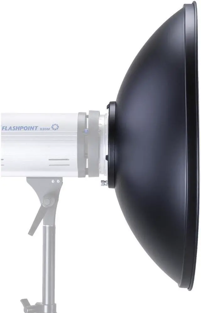 Alt view image 6 of 7 - Glow 22" Silver Beauty Dish for Hensel Mount #GLBD22SHS