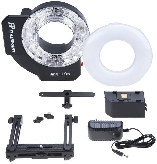 Alt view image 4 of 7 - Flashpoint RF-400 Ring Li-On 400ws Ringflash with Battery Pack #FP-LF-RF400