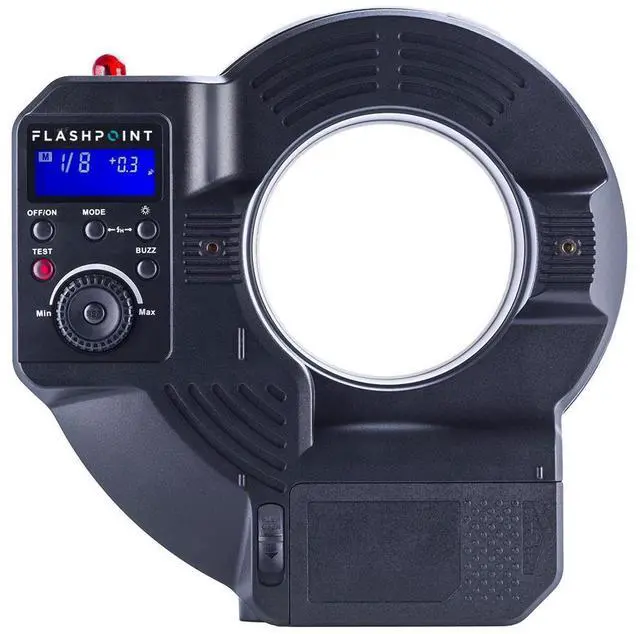 Alt view image 6 of 7 - Flashpoint RF-400 Ring Li-On 400ws Ringflash with Battery Pack #FP-LF-RF400