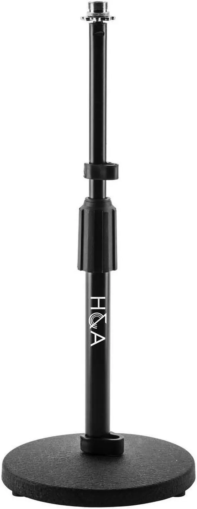 Alt view image 6 of 6 - Sennheiser e 845-S Wired Supercardioid Handheld Dynamic Microphone with Clip & Switch - With H&A Telescoping Tabletop Microphone Stand, 20' Microphone Cable Male XLR to Female XLR