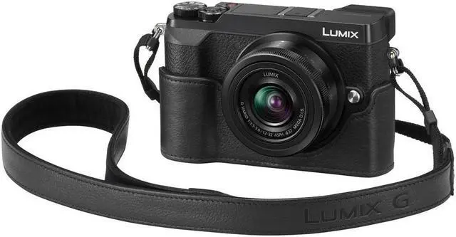 Alt view image 2 of 2 - Panasonic DMW-BCSK6 Genuine Leather Half Fitted Case for LUMIX GX85