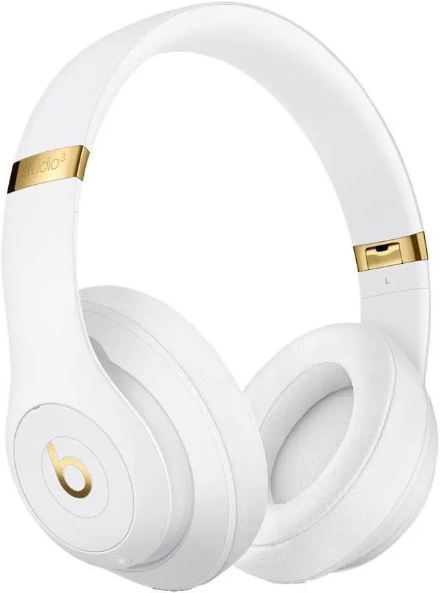 Alt view image 7 of 20 - Beats Studio3 Wireless Noise Cancelling Over-Ear Headphones - Apple W1 Headphone Chip, Class 1 Bluetooth, 22 Hours of Listening Time, Built-in Microphone - White