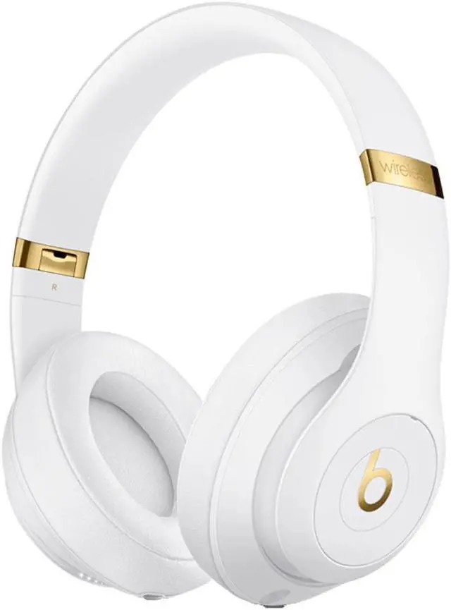 Alt view image 8 of 20 - Beats Studio3 Wireless Noise Cancelling Over-Ear Headphones - Apple W1 Headphone Chip, Class 1 Bluetooth, 22 Hours of Listening Time, Built-in Microphone - White