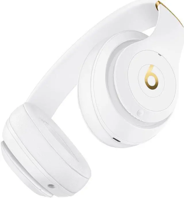 Alt view image 9 of 20 - Beats Studio3 Wireless Noise Cancelling Over-Ear Headphones - Apple W1 Headphone Chip, Class 1 Bluetooth, 22 Hours of Listening Time, Built-in Microphone - White