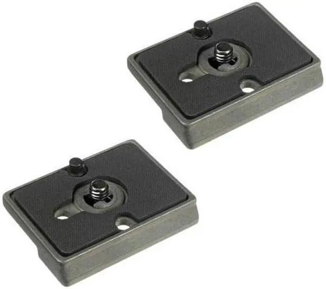 Main image of Manfrotto 2x 200PL RC2-System Quick Release Plate with 1/4"-20 Screw and 3/8" Bushing Adapter