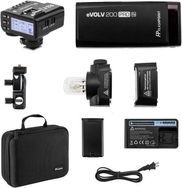 Main image of Flashpoint eVOLV 200 Pro - Godox AD200 Pro + R2 Mark II Trigger for Canon