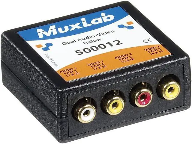 Alt view image 4 of 4 - Mono Audio/Video Balun