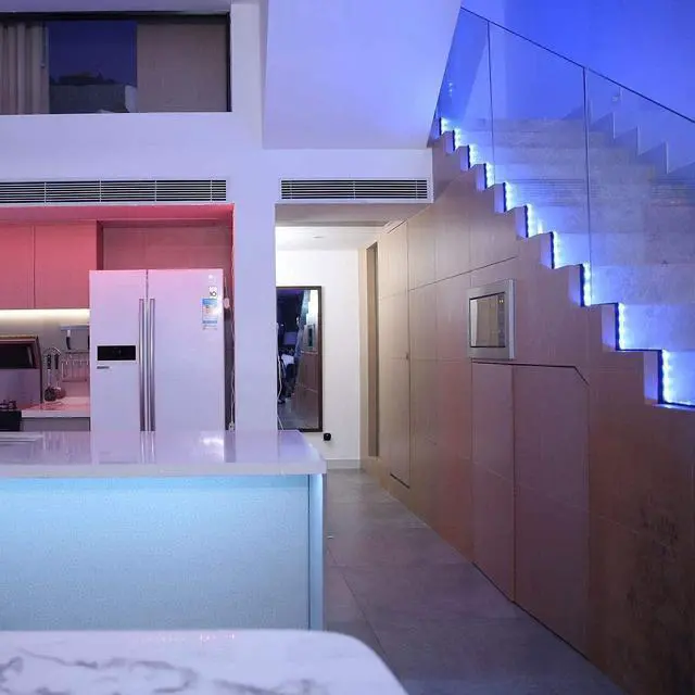 Alt view image 12 of 15 - YEELIGHT Smart WiFi LED RGB Light Strip, Dimmable, 16 Million Color Options -- Compatible With Google Assistant and Amazon Alexa, 6.5FT/2M