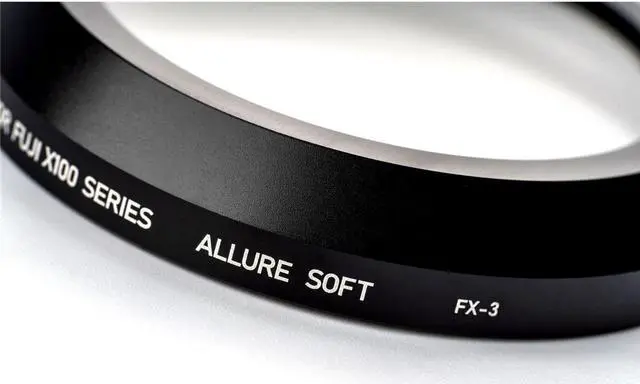 Alt view image 2 of 4 - NiSi Allure Soft White Filter for Fujifilm X100 Series, Black Frame