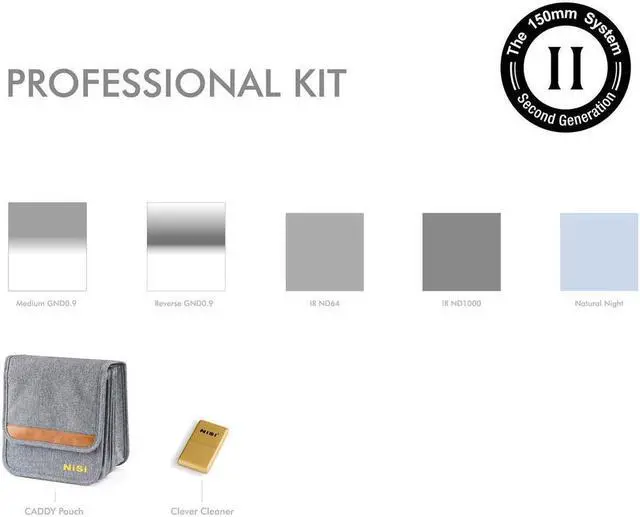 Alt view image 2 of 7 - NiSi 150mm Filter Professional Kit Gen II #NIP-150-PKITII