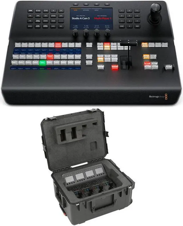 Main image of Blackmagic Design ATEM 1 M/E Advanced Panel, Bundle with SKB iSeries Case