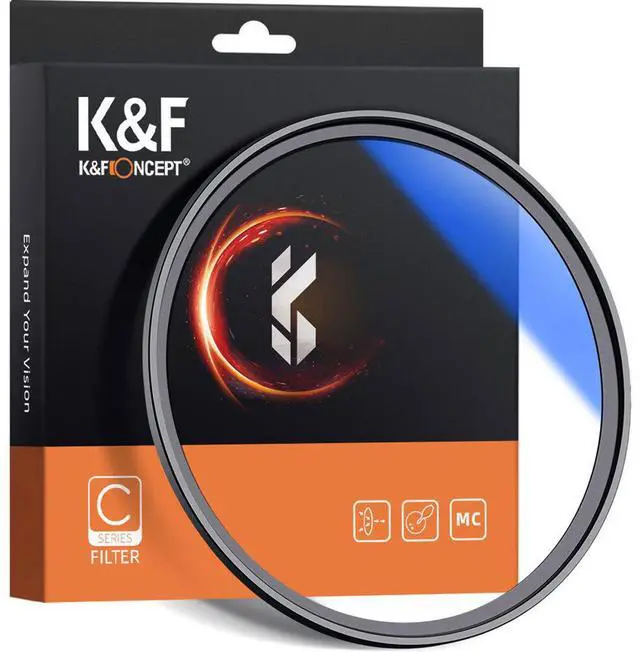 Alt view image 8 of 14 - K&F Concept MCUV Filter 46mm Ultra Slim Optics Multi Coated Ultraviolet Protection Camera UV Lens Filter Compatible With Canon Nikon Sony All DSLR Camera Filter