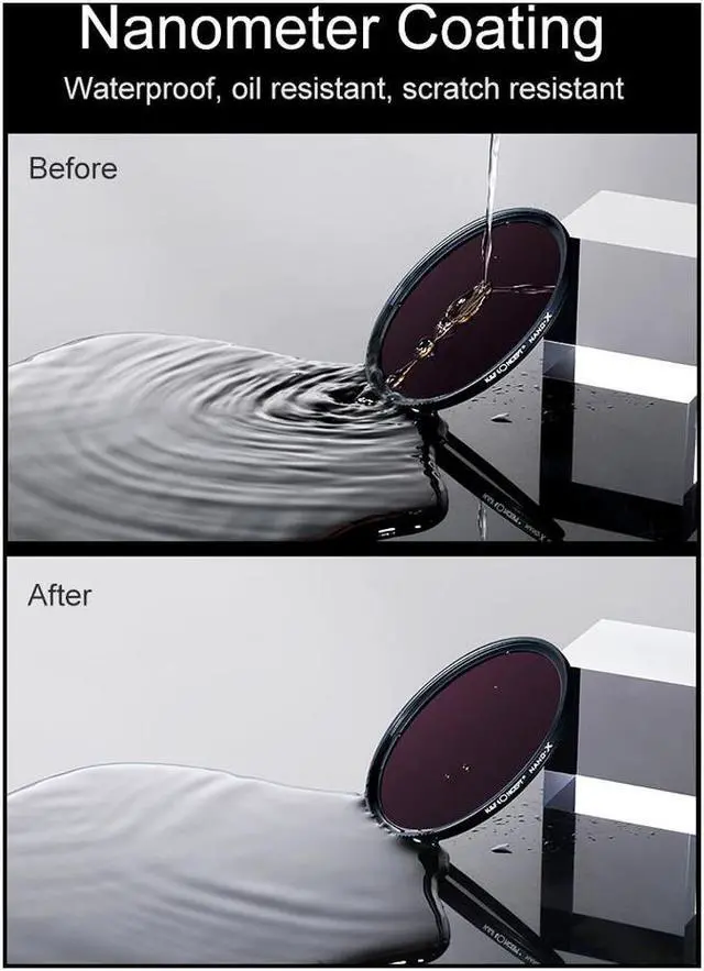 Alt view image 4 of 7 - K&F Concept K&F Concept Nano X ND1000 82mm #KF01.1238