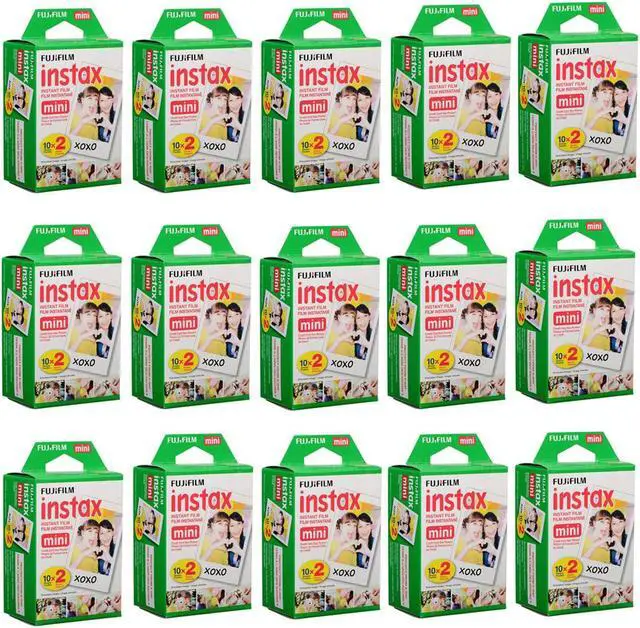 Main image of Fujifilm 15 Pack instax mini Instant Daylight Film Twin Pack, 20 Exposures