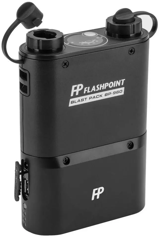 Alt view image 4 of 7 - Flashpoint Blast Power Pack BP-960 kit,for Canon Flashes (Includes FP-CZ Cable)