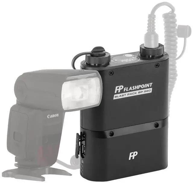 Main image of Flashpoint Blast Power Pack BP-960 kit,for Canon Flashes (Includes FP-CZ Cable)