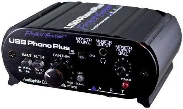Alt view image 7 of 11 - ART USB Phono Plus Project Series