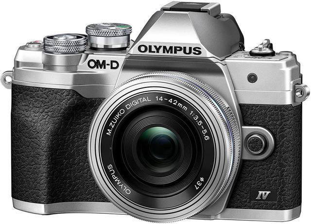 Olympus OM-D E-M10 Mark IV Camera with ED 14-42mm F3.5-5.6 EZ Lens