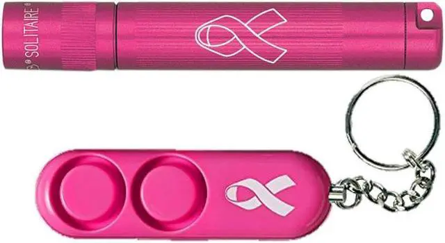 Alt view image 4 of 17 - Maglite Solitaire LED Flashlight & Sabre Personal Alarm (160-000-391)