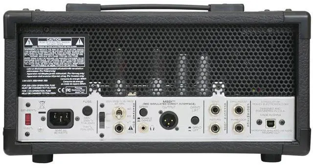 Alt view image 7 of 7 - Peavey 6505 MH Micro 20W Tube Guitar Amp Head
