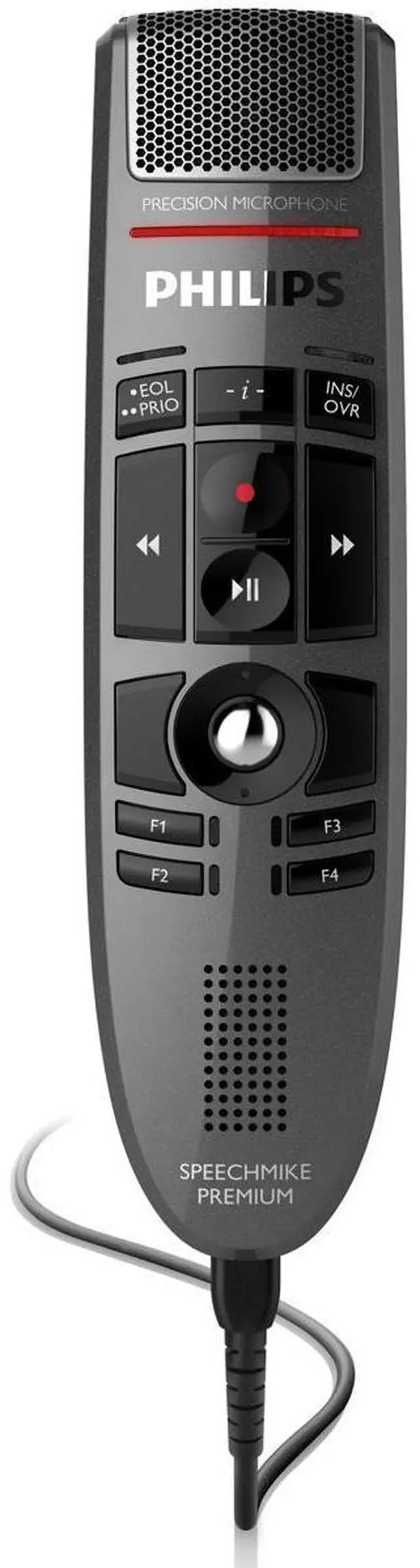 Alt view image 4 of 10 - Philips LFH3500 SpeechMike Premium USB Push Button Dictation Microphone