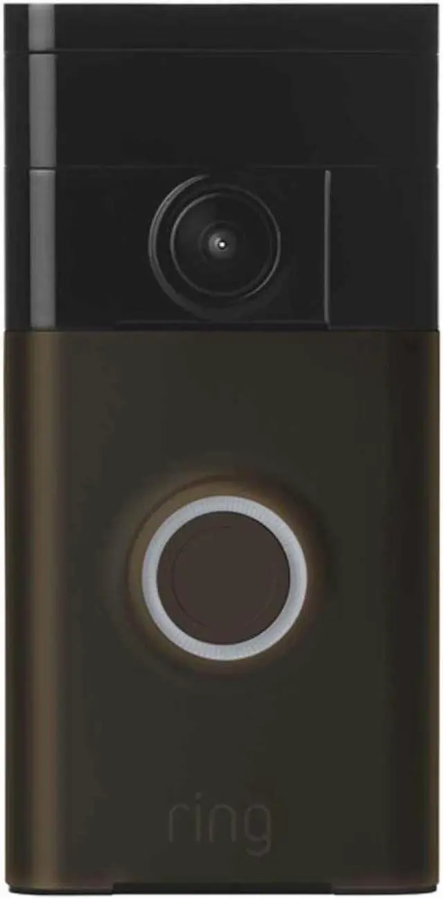 Alt view image 6 of 12 - Ring Wi-Fi Enabled Video Doorbell (Venetian Bronze)