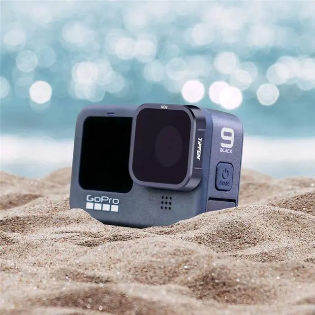Alt view image 3 of 3 - Tiffen Tiffen Camera Lens Filters for GoPro Hero 9 Filter Kit (ND8, ND16, ND32)+